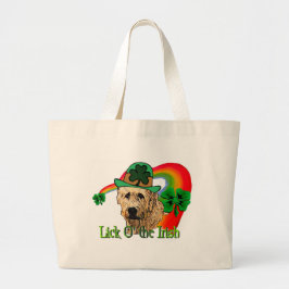 アイリッシュウルフハウンドSt patricks ラージトートバッグ