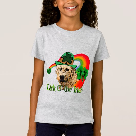 アイリッシュウルフハウンドSt patricks Tシャツ (正面)