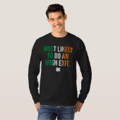 アイリッシュエグジットしそうな人 Tシャツ (正面フル)