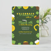 アイリッシュエレメント招待状 招待状 (スタンド正面)