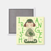 アイリッシュエンジェルTシャツとギフト マグネット (正面/裏面)