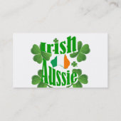 アイリッシュオーストラリア 名刺 (裏面)