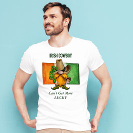 アイリッシュカウボーイ格言ラッキーTシャツ Tシャツ