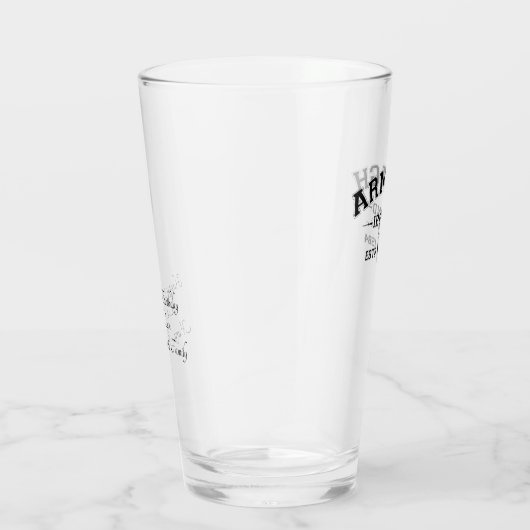 アイリッシュカウンティアルマグアイルランドパーソナライズされた文字 タンブラーグラス (右)