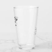 アイリッシュカウンティオファリーアイルランドパーソナライズされた文字 タンブラーグラス (左)