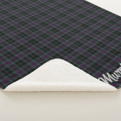 アイリッシュカウンティカロータータンチェック パーソナライズされた シェルパブランケット (3/4)