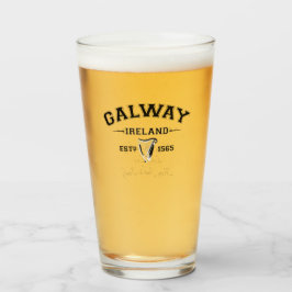 アイリッシュカウンティゴールウェイアイルランドパーソナライズされた文字 タンブラーグラス