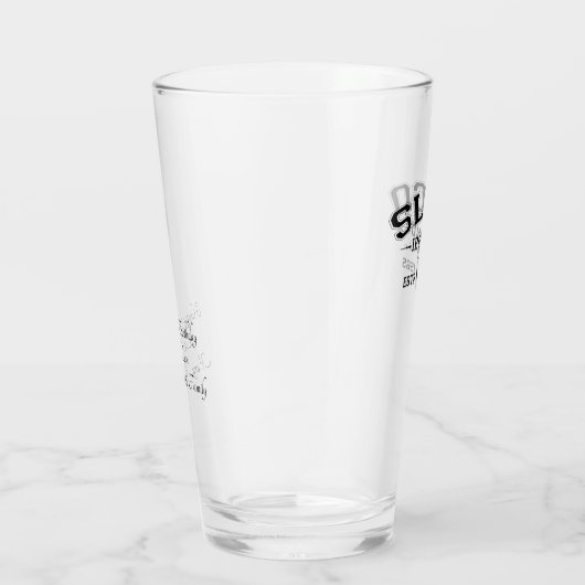 アイリッシュカウンティスリゴアイルランドパーソナライズされた文字 タンブラーグラス (右)