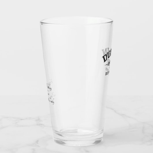 アイリッシュカウンティダブリンアイルランドパーソナライズされた文字 タンブラーグラス (右)