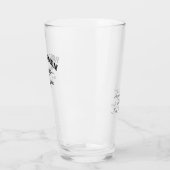 アイリッシュカウンティロスコニアイルランドパーソナライズされた文字 タンブラーグラス (左)