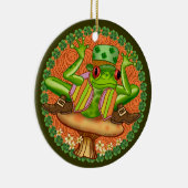 アイリッシュカエル セラミックオーナメント (右)