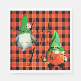 アイリッシュカスタムサンパトリックの日の装飾の幸運 スタンダードランチョンナプキン