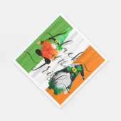 アイリッシュカスタムサンパトリックの日の装飾の幸運 スタンダードランチョンナプキン (角)