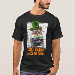 アイリッシュカットニップメイドメイドイおもしろいドトサンパトリックの日 Tシャツ