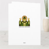 アイリッシュカトリック誕生日カード カード (裏面)