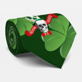 アイリッシュカナディアングリーンシャムロック ネクタイ (ロール)