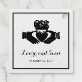 アイリッシュカラス |愛のロイヤリティと友情 フェイバータグ (裏面)