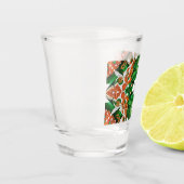 アイリッシュカラーのショットグラス ショットグラス (左)