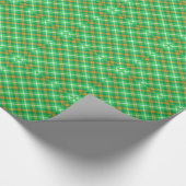 アイリッシュカラータータンチェックパターン ラッピングペーパー (角)