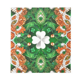 アイリッシュカラー付きメモ帳モダンデザイン ノートパッド