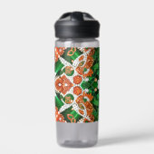 アイリッシュカラー付き伝統的ウォーターボトルデザイン ウォーターボトル (正面)