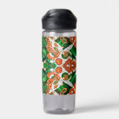 アイリッシュカラー付き伝統的ウォーターボトルデザイン ウォーターボトル (背面)