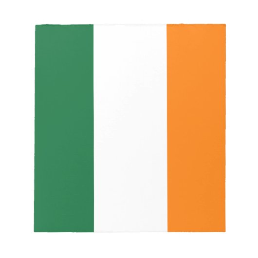 アイリッシュカラー ノートパッド (正面)