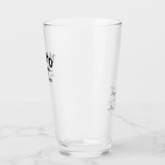 アイリッシュカンティーマイヨアイルランドパーソナライズされた文字 タンブラーグラス (左)