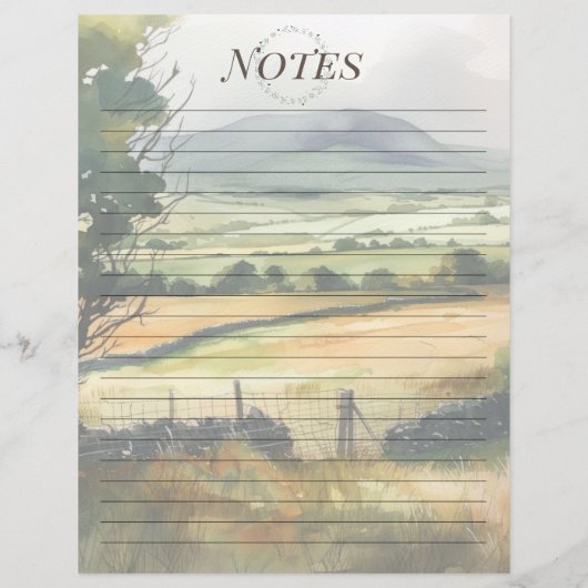 アイリッシュカントリーサイド旅行詳細プランナーページ (裏面)