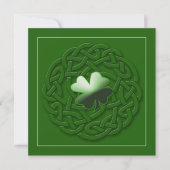 アイリッシュカード/招待状- ITのカスタマイズ 招待状 (正面)