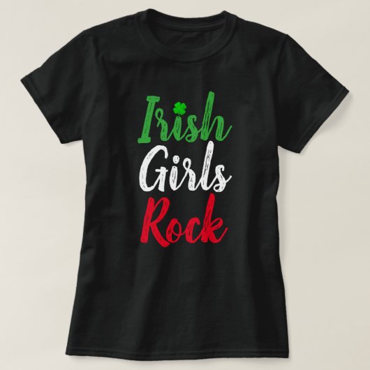 アイリッシュガールズロック Tシャツ (デザイン正面)