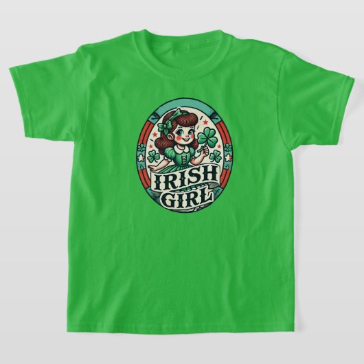 アイリッシュガール Tシャツ (レイダウン)