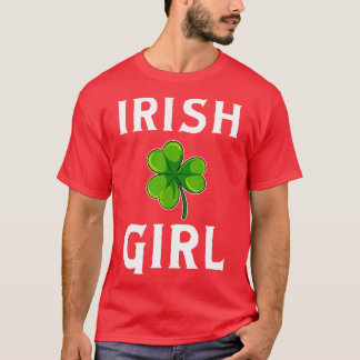 アイリッシュガールSt patricks day Tシャツ