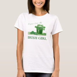 アイリッシュガールSt patricks dayTシャツ Tシャツ