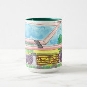 アイリッシュキッチンの窓 マグカップ (中央)