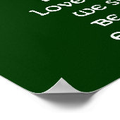 アイリッシュキッチン祈りの言葉 ポスター (角)