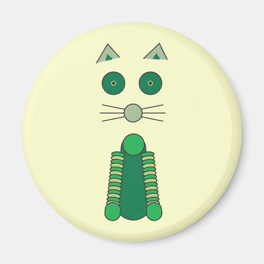 アイリッシュキャットマグネット マグネット (正面)