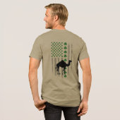 アイリッシュキャメル トライブレンドＴシャツ (フル背面)