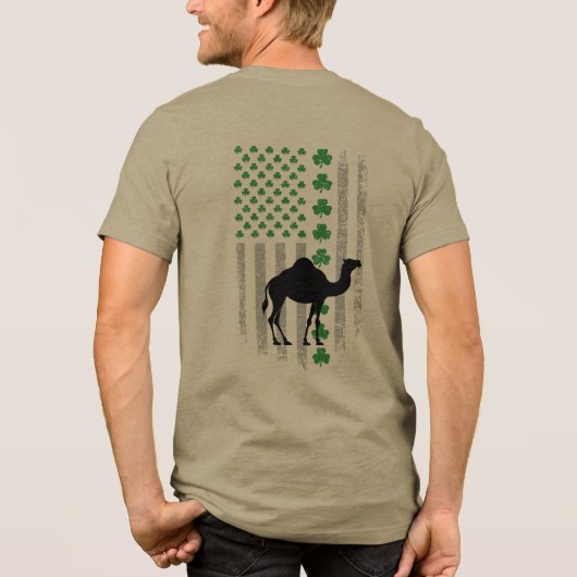 アイリッシュキャメル トライブレンドＴシャツ (裏面)