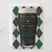 アイリッシュギネスピントサンパトリックの日パーティー 招待状 (正面)