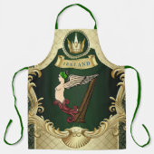 アイリッシュクラシカルケルトのハープサービスエプロン エプロン (正面)