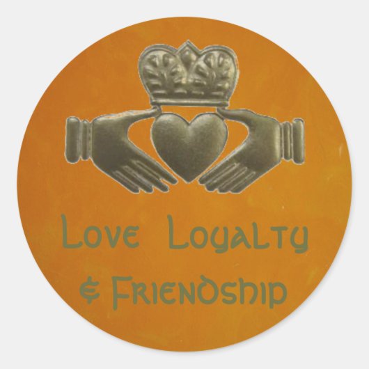 アイリッシュクラダグシール ラウンドシール (正面)