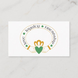 アイリッシュクラダッハリングや輪 名刺