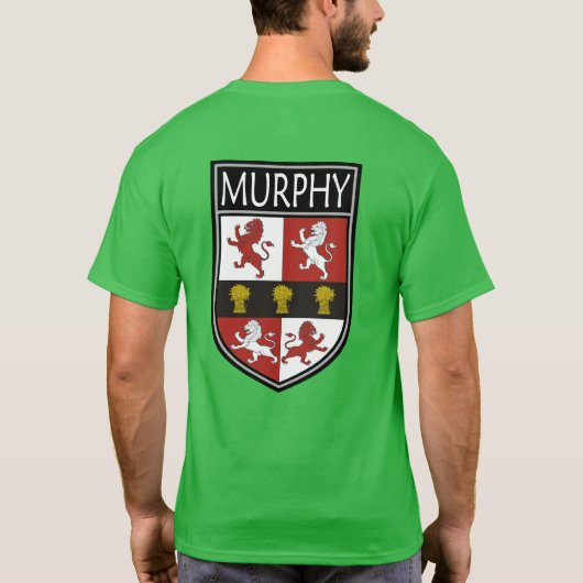 アイリッシュクランクレスト – Murphy Tシャツ (裏面)
