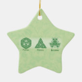 アイリッシュクリスチャンフレンズ恵み セラミックオーナメント (正面)