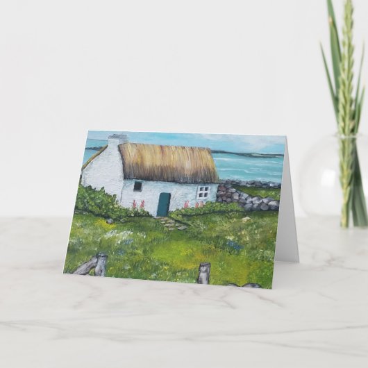 アイリッシュクリスマスグリーティングカード シーズンカード (正面)