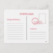 アイリッシュクリスマスプリン シーズンポストカード (裏面)