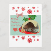 アイリッシュクリスマスプリン シーズンポストカード (正面)