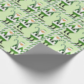 アイリッシュクリスマスホリデーギフトラッピング紙 ラッピングペーパー (角)