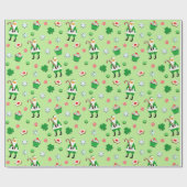 アイリッシュクリスマスホリデーギフト ラッピングペーパー (フラット)